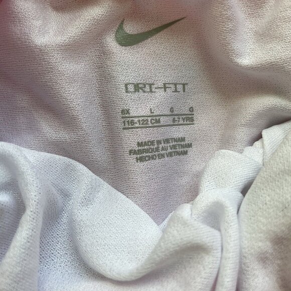 Nike Air Jordan‎ Girls Lot of 2 Sweatshirt and Running Shorts Girls Size 6X Pink - Picture 8 of 11